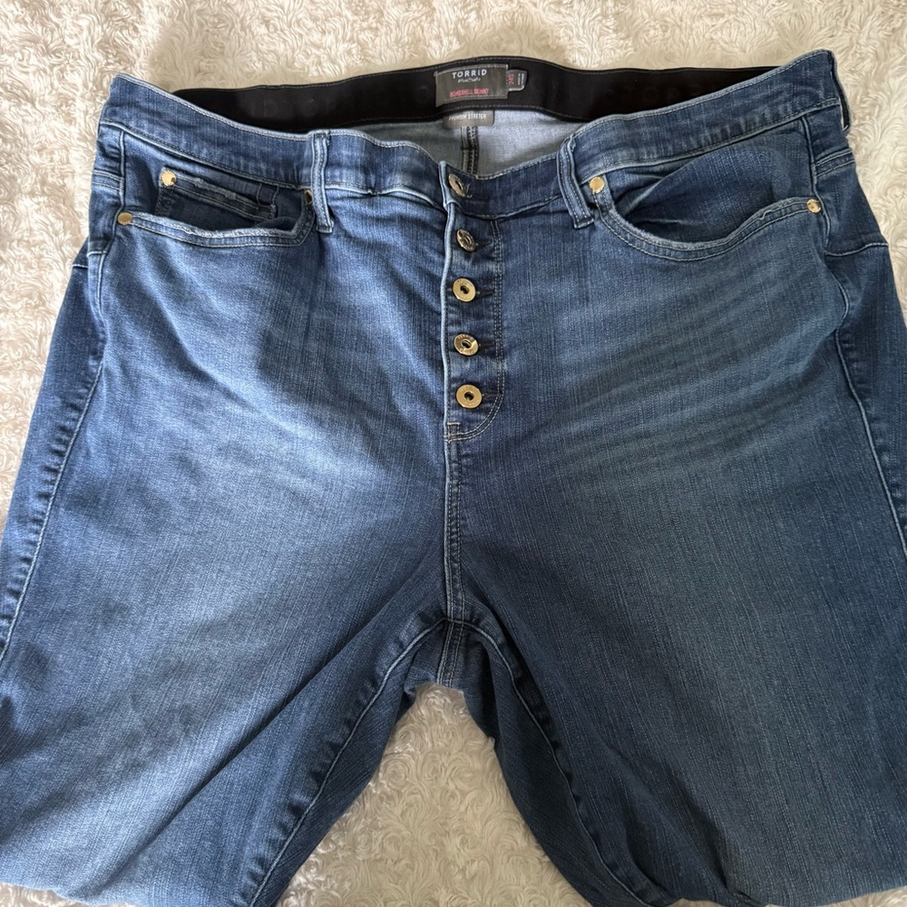 Torrid Women's Blue Skinny Jeans